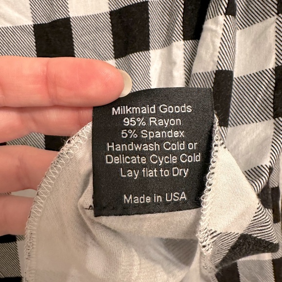 Milkmaid Goods Robe and Matching Swaddle Blanket - Picture 7 of 7